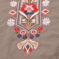 thumbnail image 6 of YOZGXEG Going Out Tops For Women Women Casual Solid Color Pleated Cotton Linen Embroidered Loose Summer Blouse Shirt Top Yellow M-3Xl, 6 of 8