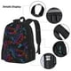 thumbnail image 2 of Easygdp Sea Turtle Mochila para Niños y Niñas con Set de Caja de Almuerzo y Estuche para Lápices 3 en 1, Mochila Escolar Estampada para Adolescentes, 2 of 6