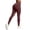 Brown, variant on Maoxin Women's Leggings Women's Peach Seamless Solid Color Waist Hip Lift High Waist Yoga Wear Sports Running Fitness Yoga Pants Workout Pants Women Navy 2XL