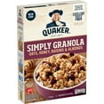 thumbnail image 2 of Quaker, Simply Granola, Honey, Raisins & Almonds, 28 oz, 2 of 8