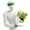 Green, variant on Morphsuits Unisex 3-Piece Sweatband, Red