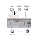thumbnail image 5 of Gabinete Flotante Para Baño Con Lavamanos Y Llave OLIVIA, 5 of 7