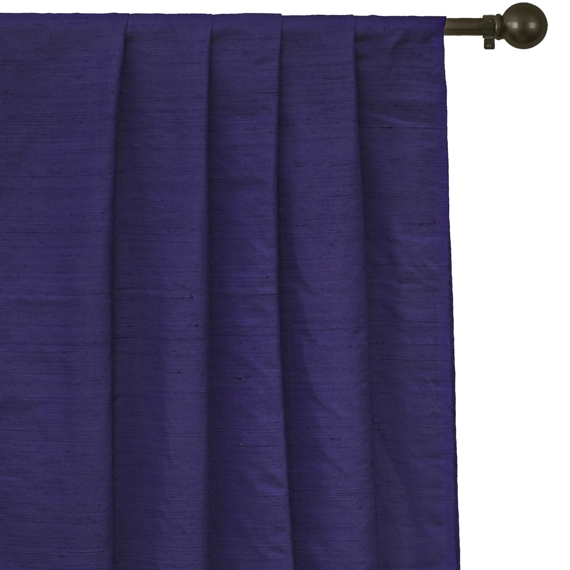 Fabric Mart Direct Silk Fabric Material, Dark Blue Dupioni Silk Fabric, Blue Silk Fabric Indian Silk Fabric, 1 Yard Dupioni Silk Fabric, 41" width Silk Dupioni Fabric by Yard Slubbed Silk