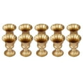 thumbnail image 4 of 10pc Metal Trumpet Wedding Flower Vase Party Events Decoration Free-Standing, 4 of 10