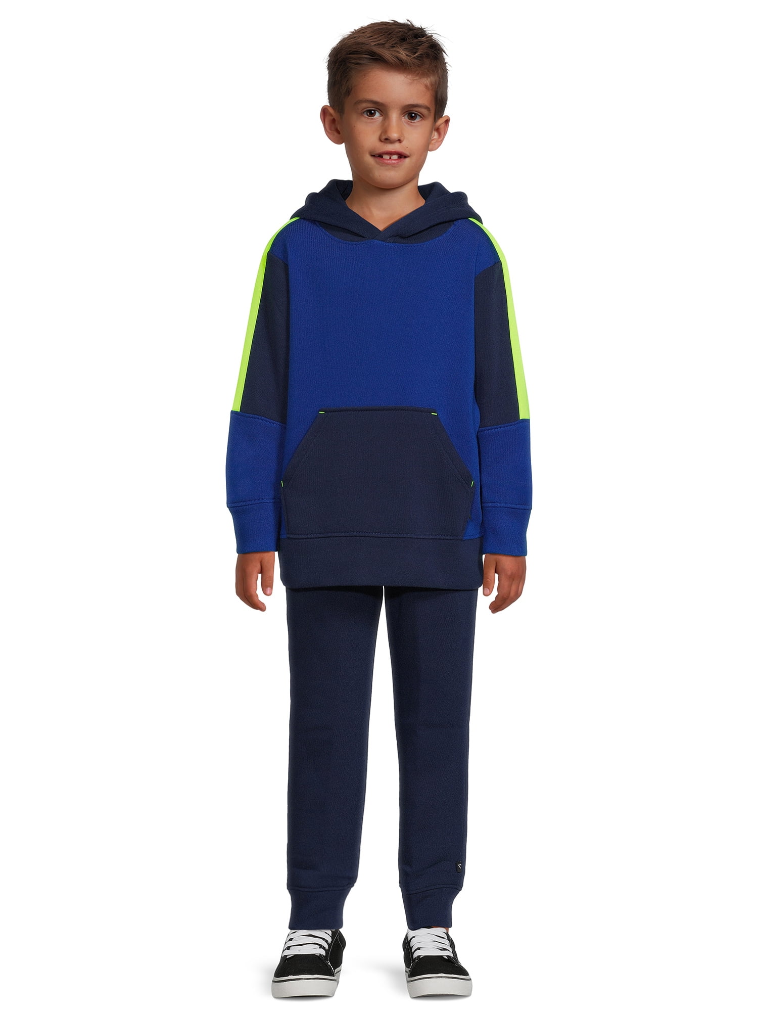 Cheetah Boys Fleece Pullover Hoodie and Joggers Set, 2Piece, Size 418