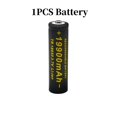 thumbnail image 1 of 100% New 18650 Lithium Batteries Flashlight 18650 Rechargeable-Battery 3.7V 19900 Mah for Flashlight +201 charger, 1 of 4