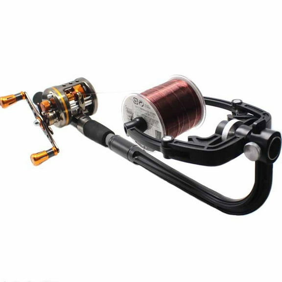 MixMart Reel Spooler, Fishing Line Winder Versatile Spooler Machine With Custom Adjustment, Eliminate Rope Kinks, Easy Take-up For Spinning Cast Spincast Trolling Fishing Reel