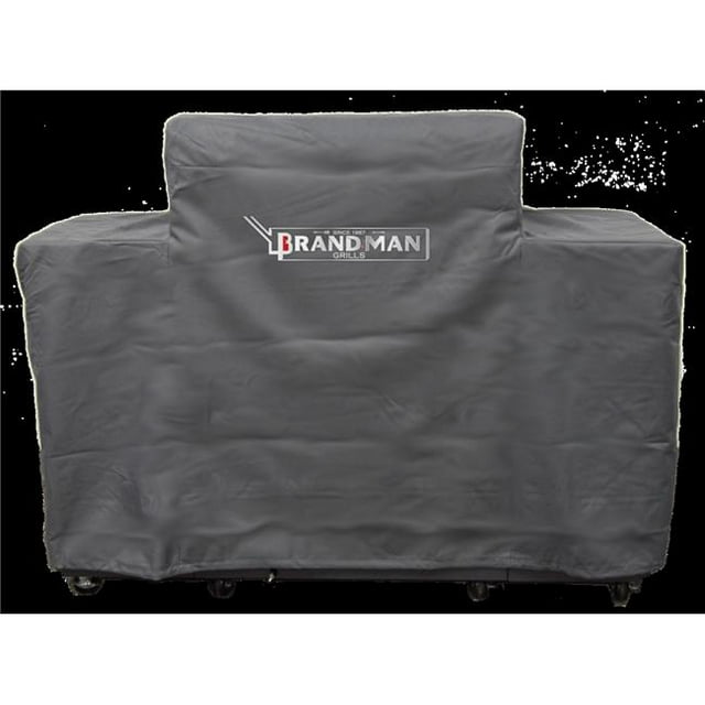 Brand-Man Grills RUSTLER4COV Rustler 4 Burner BBQ Grill Cover, Gray