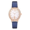 thumbnail image 1 of Reloj de cuarzo para mujer, relojes para mujer, moda femenina, esfera verde, pulsera de cuero para mujer, conjunto de relojes, pulsera de cuarzo, paño de cocina, 1 of 3