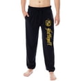 thumbnail image 5 of Harry Potter Men's Hogwarts House Hufflepuff Sleep Jogger Pajama Pants, 5 of 5