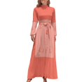 thumbnail image 2 of Vestido largo Lake Life (rojo claro) vestidos de verano para mujer 2024 vestidos de fiesta para mujer Vestido de noche para mujer, 2 of 5