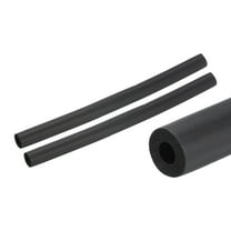2pcs 10" Pipe Insulation Tube 5/16 Inch(8mm) ID 18mm OD Foam Tubing for Handle Grip, Black