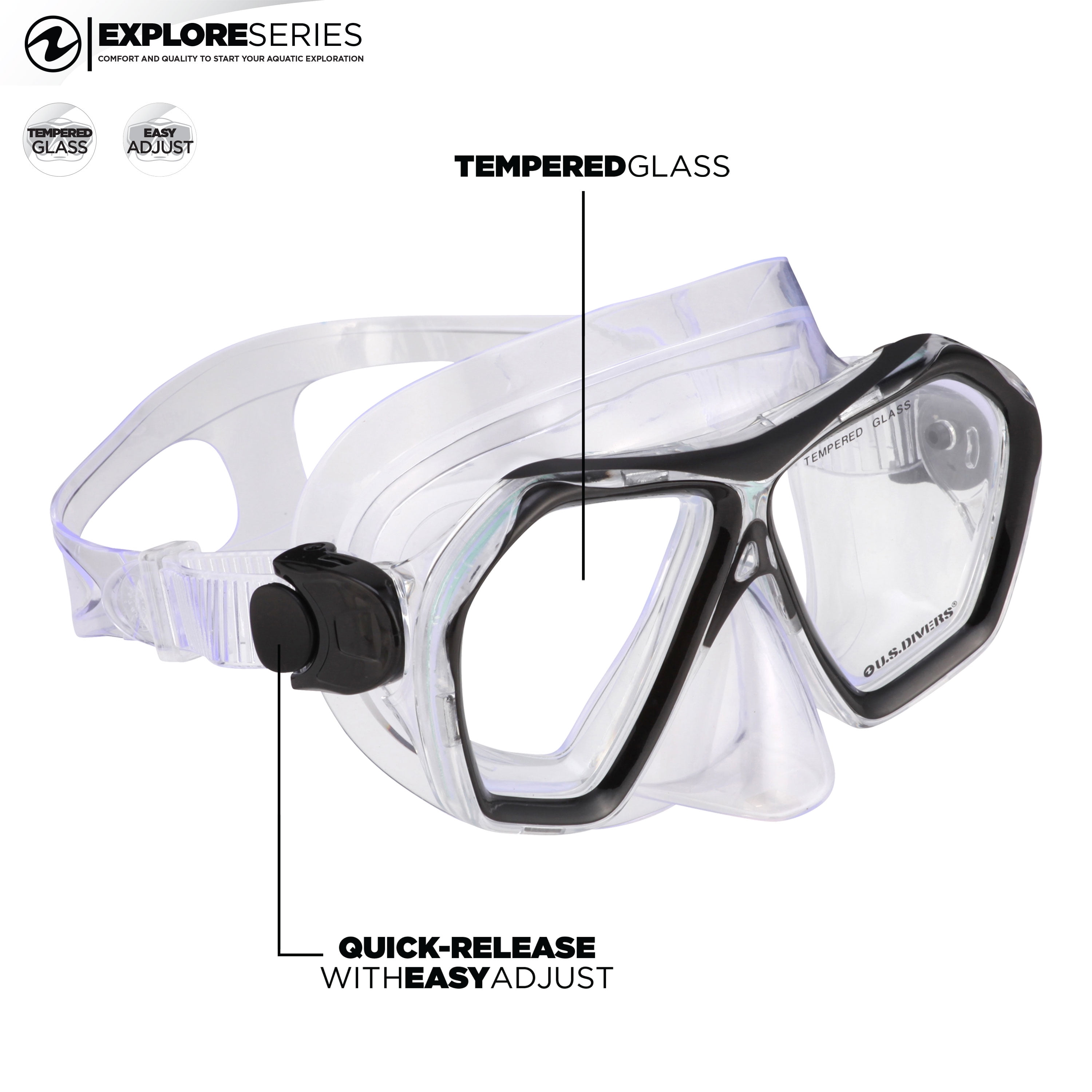 WOOD GRAIN FRAME LOOK FULL FACE SNORKELLING  MASK WITH TEMPERED GLASS 