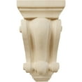 thumbnail image 2 of Ekena Millwork 4"W x 2 1/2"D x 7 1/2"H Cole Pilaster Wood Corbel, Rubberwood, 2 of 4
