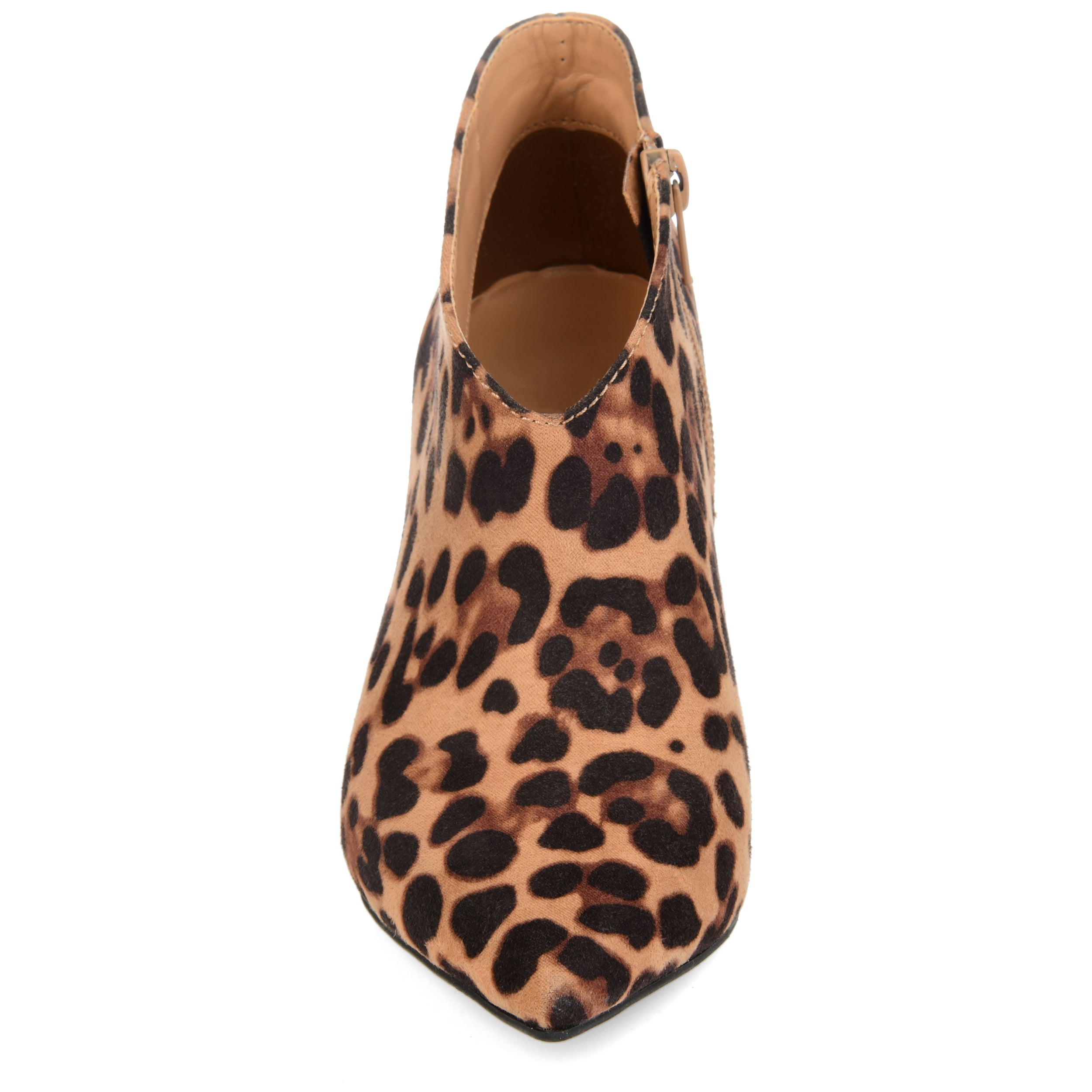 Journee Womens Demmi Inside Zip Stiletto Booties