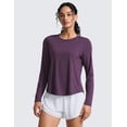 thumbnail image 2 of CRZ YOGA Lightweight Long Sleeve Workout Shirts for Women Gym Running Tshirts Athletic Training Tops, 2 of 5