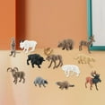 thumbnail image 5 of 12Pcs Lifelike Animal Figurines Assortment Elk Bison Miniature Jungle Animals for Garden Yard Lawn Teaching Props Kids Birthday Gift, 5 of 8