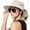 Beige, variant on Women's Sun-Hat UV-Protection-Foldable Mesh Wide-Brim Outdoor Summer Beach Fishing Hat with Ponytail-Hole