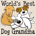 thumbnail image 3 of CafePress - World's Best Dog Gramma Tote Bag - Unisex Canvas Tote Bag, Beige, 1-Piece, 3 of 9