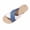 Sky Blue, variant on Women's Criss Cross Platform Wedge Slides Vacation Sandals Beach Walking Outdoor Color Block Shoes Orange 5.5