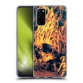 thumbnail image 1 of Head Case Designs Officially Licensed Riza Peker Skulls 9 Space Skull Soft Gel Case Compatible with Samsung Galaxy S20 / S20 5G, 1 of 7