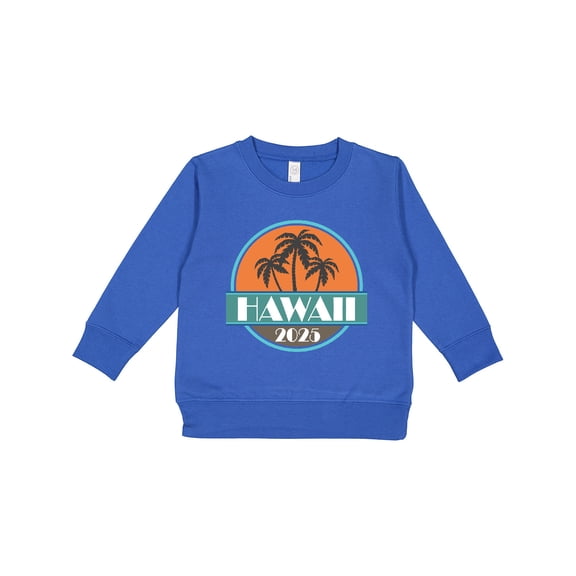Inktastic Hawaii 2025 Vacation Cruise Toddler Sweatshirt