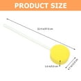 thumbnail image 7 of STOBOK Yellow Bath Brush with Long Handle for Shower Full Body Scrubbing and Massage, 7 of 7