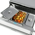 thumbnail image 3 of 30 in. Warming Drawer with Three Compartments in Stainless-Steel (KM-RWD-30SS), 3 of 13