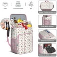 thumbnail image 5 of Travel Cooler Bag - Princess Castle Pattern Camping Beer Cooler Backpack with Bottle Opener- Waterproof Insulated Picnic Backpacks - Cooler Bag for Beach, 5 of 6