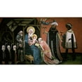 thumbnail image 3 of Master of the Donors, 18x12 Black Modern Framed Museum Art Print Titled - Adoration of The Magi, 3 of 5
