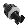 thumbnail image 4 of Almencla 2.16 X 0.47inch Black Air Foot Pump Valve Hose Adapter Connector For Inflatable, 4 of 6