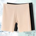 thumbnail image 5 of ¡Alta calidad! Pantalones de seguridad antideslizamiento y antienrollamiento de seda de hielo para mujer Leggings de talla grande de modal para mujer, 5 of 5