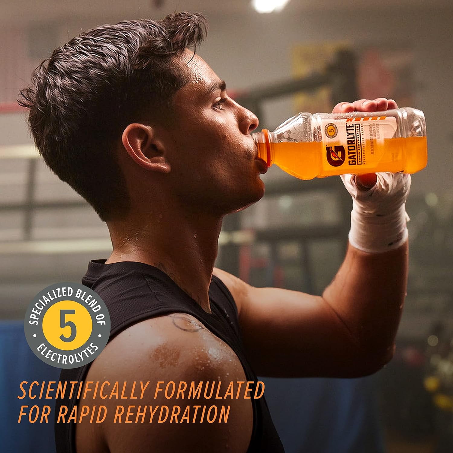 Gatorade Gatorlyte Rapid Rehydration Electrolyte Beverage, Pinapple Mango, 20 fl oz, 12 Ct. Bottles