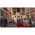 thumbnail image 2 of Joseph-Désiré Court 24x15 Gold Ornate Framed and Double Matted Museum Art Print Titled - The Marriage of King Leopold I with the Princess of Orleans (1833 - 1837), 2 of 4