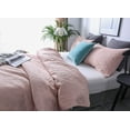 thumbnail image 6 of Kasentex Geometric Microfiber/Polyester Quilt, Queen, Pink, 6 of 6