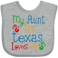 thumbnail image 3 of Inktastic My Aunt in Texas Loves Me Boys or Girls Baby Bib, 3 of 4