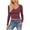 Wine, variant on Timegard Tops for Women V Neck Long Sleeve Slim Comfy Basic Tee Casual Solid Color Tunic Top Shirts