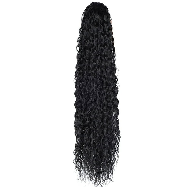 BESTYASH Extensión De Coleta Con Cordón Rizada Para Peinados Versátiles Y