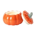 thumbnail image 2 of Bklubk Thanksgiving Pumpkin Shaped Ceramic Candle Halloween Candle Holders Scented Candle Holders Ornament Decoration Ornaments, 2 of 9