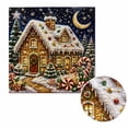 thumbnail image 3 of DIY Christmas Diamond Painting Kit, Handmade Dot Drill Craft Holiday Art Pattern Decor for Christmas Wall Display, 3 of 4