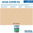 thumbnail image 2 of PINTURA VINILICA ACUA COVER COLOR PIÑON MATE ACUARIO CUBETA, 2 of 5