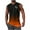 Orange, variant on lmcalzta Mens Beach Tank Tops Sleevlees Loose Fitting Crew Neck Comfy Stretch Undershirts Casual Summer Tees