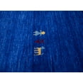 thumbnail image 6 of Magic Rugs Royal Blue Pictorial Gabbeh Modern Rug, 9' x 12', 6 of 10