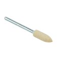 thumbnail image 3 of 12 Pcs Wool Felt Mounted Polishing Buffing Wheel Grinding Head Drill Rotary Tool, 3 of 7