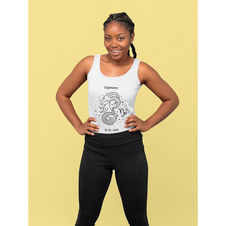 Capricorn Capricorn Shirt Muscle Tank Horoscope Capricorn 