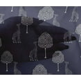 thumbnail image 4 of oneOone Viscose Chiffon Fabric Tree & Giraffe Block Decor Fabric Printed BTY 42 Inch Wide, 4 of 4