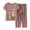 Khaki, variant on Womens Outfit Set Elderly Floral Print Summer Suit Mother Short Sleeve Cotton Silk Elderly Summer Clothes Trousers Suit Two Piece Set Blue 2Xl