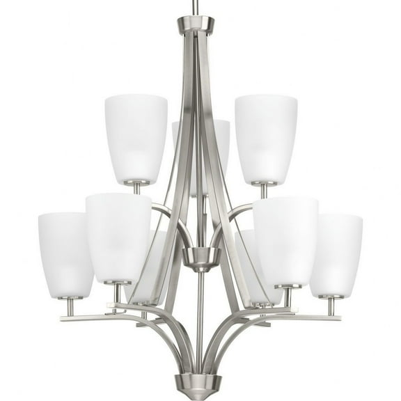Progress Lighting - Nine Light Chandelier - Leap - 9 Light in Modern style -