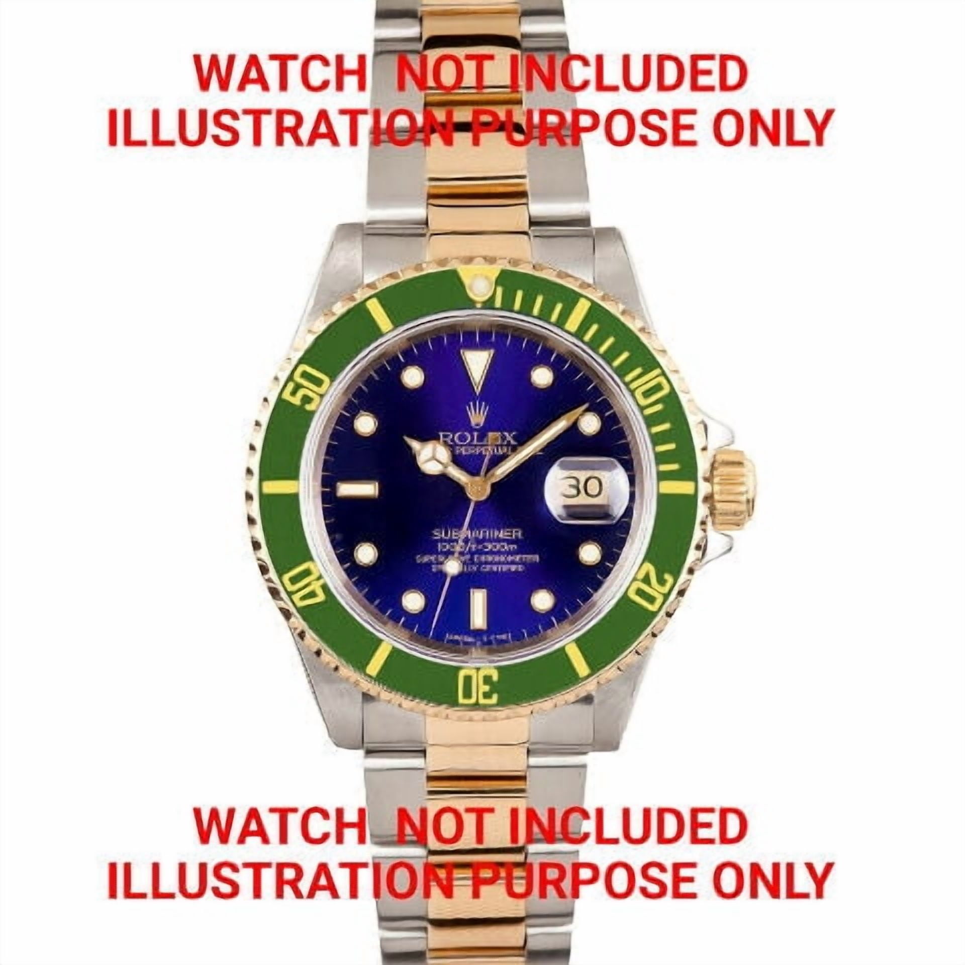 BEZEL INSERT RETAINING FOR ROLEX SUBMARINER 18K REAL GOLD 5508
