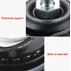 thumbnail image 5 of Minnieouse 4 piezas de ruedas giratorias de 2 pulgadas con vástago giratorio, ruedas de carro silenciosas roscadas de 360 ​​grados, componente de Viajes, Equipaje y Accesorios Varios Minnieouse AP018183-01, 5 of 6